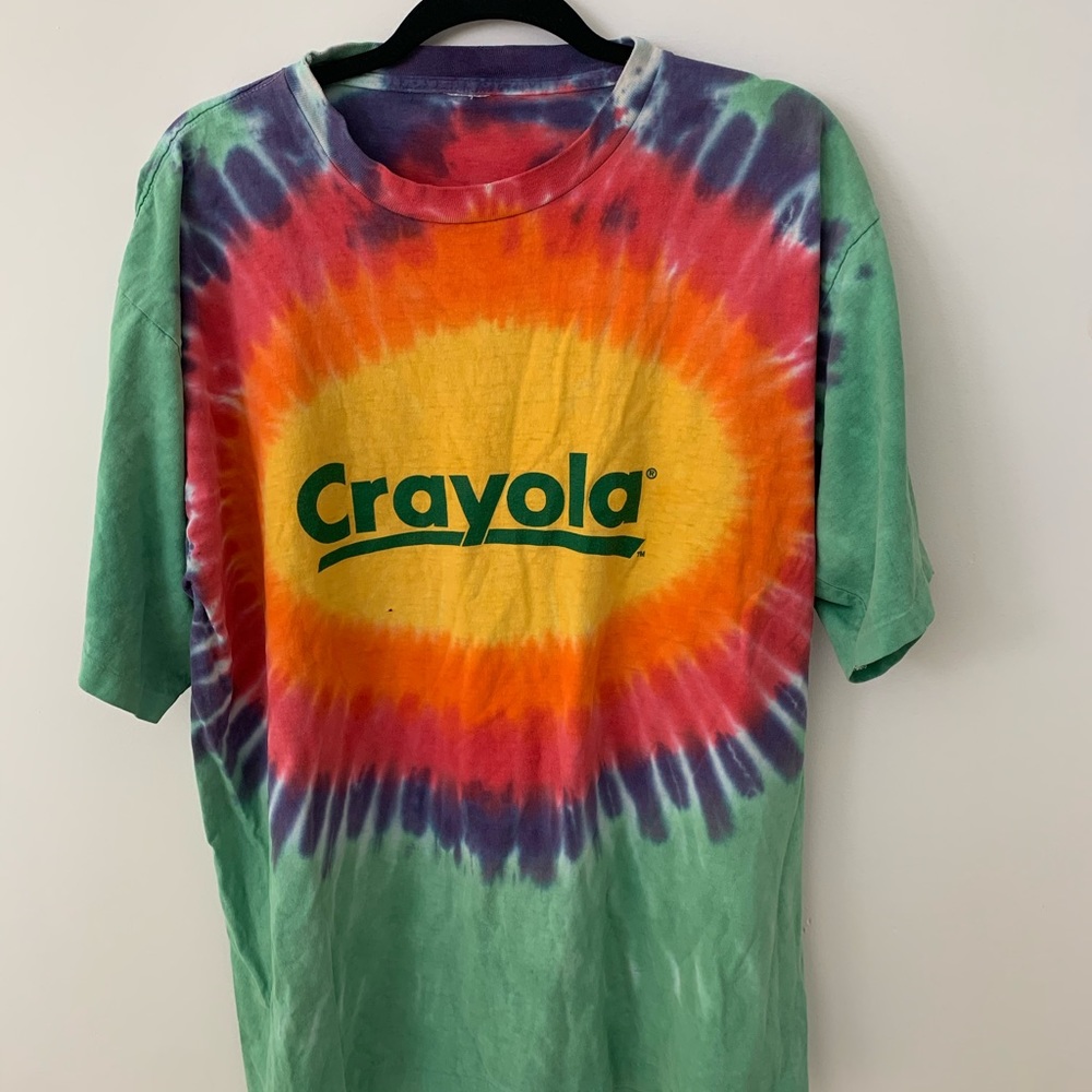 Tie dye oversized tee